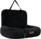 By Cee Cee Fluffy - Autostoel Hond - Veiligheidsriempje - Zwart - Maat M