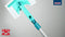 Leifheit Profi vloerwisser XL - 42 cm wisbreedte - 360° draaibare scharnier - Turquoise Grijs Wit