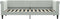 vidaXL - Slaapbank - 80x200 - cm - fluweel - lichtgrijs