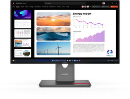 Lenovo ThinkVision P24Q-40 - LCD Beeldscherm 23.8" Quad HD 2560 x 1440 - Zwart