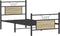 vidaXL - Bedframe - zonder - matras - hout - sonoma - eikenkleurig - 90x190 - cm