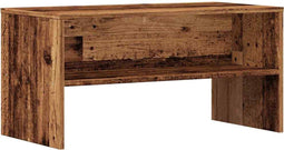 vidaXL - Tv-meubel - 80x40x40 - cm - bewerkt - hout - oud - houtkleurig