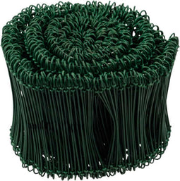 140mm x 1000 stuks - Groen - snelstropper cq drillbinders geplastificeerd - draadbinder - SPERO