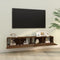 vidaXL - Tv-wandmeubels - 2 - st - 100x30x30 - cm - hout - bruin - eikenkleurig