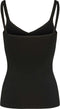 PIECES PCPLAIN UNDERWEAR TOP NOOS - Dames Onderhemd - Spaghetti bandjes - Zwart