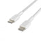 Belkin CAB004BT2MWH2PK - USB-C Kabel - 60W Power Delivery - Wit (2 stuks)