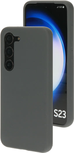 Mobiparts Samsung Galaxy S23 - Silicone Cover - Soft-touch - Urban Grey