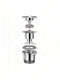 Mirlux - Click Waste Afvoerplug - Luxe Chroom - 1¼