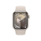 Apple Watch Series 9 - Smartwatch - GPS - 41mm - Aluminium - Sportbandje S/M - Zilver (Beige)