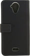 Mobilize U Feel Lite - Flip Cover - Ruimte voor 2 pasjes - Zwart