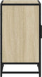vidaXL - Wastafelkast - 90x33x60 - cm - bewerkt - hout - sonoma - eikenkleurig