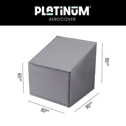 Platinum AeroCover - Loungestoelhoes - 80x90xH65/90cm - Ademend - Waterproof - Hoge kleurechtheid
