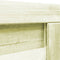 vidaXL - Poorten - 2 - st - 150x75 - cm - geïmpregneerd - grenenhout - groen