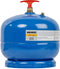 Sievert Gasfles 2kg M14 - Hervulbaar - Automatische kraanaansluiting - Blauw