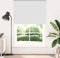 vidaXL - Rolgordijn - verduisterend - 165x230 - cm - stofbreedte - 161,6 - cm - wit