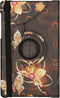 imoshion Tablet Hoes - Geschikt voor Samsung Galaxy Tab A7 Lite - 360° Draaibare Design Bookcase - Butterfly Flower