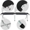 INTIMO Garden Veldbed XL - 190 cm - Zwart Stretcher / Veldbed - Ideaal voor campings, festivals en reizen - Inclusief handig draagtas
