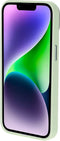 Mobiparts iPhone 14 - Hardcover - Magsafe Compatible - Satin Light Green (Ltd Edition) - Groen