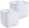 ASUS ZenWiFi XD4 Plus - AX1800 Wifi 6 Router - Veilig internet - Wit (2 stuks)