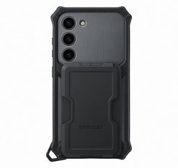 Samsung EF-RS911CBEGWW (Galaxy S23) - Soft case - Krasbestendig - Zwart