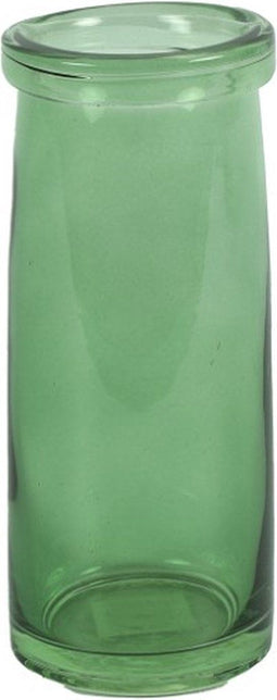 Non-branded Vaas Missy 8 X 8 X 19 Cm Glas Groen