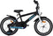 AMIGO Speeder Jongensfiets 16 Inch - Kinderfiets voor 4 tot 6 Jaar - 100-115 cm - Zwart/Blauw