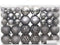 vidaXL - Kerstballen - 100 - st - 3/4/6 - cm - grijs