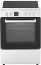 ETNA FIV760WIT - Vrijstaand inductie fornuis - 4 kookzones - Elektrische oven 65L - Wit - 60 cm
