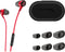 HyperX Cloud Earbuds II - In-ear oordopjes - 14-mm drivers - Rood