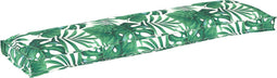 vidaXL - Ligbedkussen - Bladerenpatroon - 150x40x8 - cm - Oxford - Stof