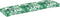 vidaXL - Ligbedkussen - Bladerenpatroon - 150x40x8 - cm - Oxford - Stof