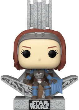 Funko Pop Star Wars - Bo-Katan met Troon - Vinylfiguur 14 cm - Officiële Licentie