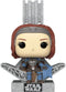Funko Pop Star Wars - Bo-Katan met Troon - Vinylfiguur 14 cm - Officiële Licentie