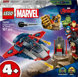 LEGO® Marvel - 76319 - Captain America vs. Thanos - 2 minifiguren