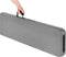 Inklapbare cateringbank - grijs - 183x28x43cm