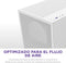 NZXT H5 Flow (2024) - Mid-Tower Behuizing - Verbeterde Luchtstroom en GPU-koeling - Wit