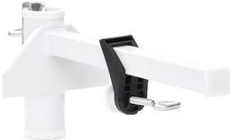 vidaXL - Parasolklem - voor - balkon - 38 - mm - staal - wit