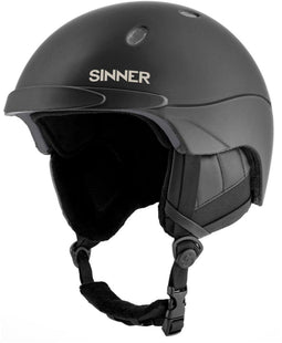 SINNER Titan - Ski helm heren - Koolstofvezel - Zwart