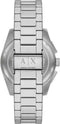 Armani Exchange AX2862 - Polshorloge - Chronograaf - Matgroene wijzerplaat - Zilverkleurig