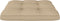 vidaXL Bankkussens pallet 2 st beige