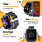 AyeKids Smartwatch - Kinder Smartwatch - Belfunctie - SOS-knop - Zwart