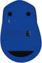 Logitech M330 Silent Plus - Draadloze Muis - 90% stiller - Blauw