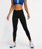 Nike One Luxe - Mid Rise Sportlegging Dames - Maat S