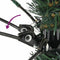 vidaXL Kunstkerstboom - 210 cm - PVC - groen