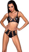 Obsessive 837-THC-1 Thong - Erotisch Onderbroek - Maat S/M - Zwart