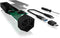 Icy Box IB-1817M-C31 - Externe behuizing - M.2 NVMe SSD met RGB verlichting - Zwart