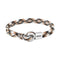BOSS HBJ1580471M THAD SPORT Heren Armband - Gevlochten armband - Sieraad - 7 mm breed - 19 cm lang