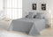 Sprei Alexandra House Living Banús Parelgrijs 280 x 290 cm (3 Onderdelen)