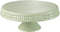 J-Line Cake bord - taartplateau - keramiek - groen - large - woonaccessoires