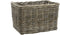 New Looxs Brisbane Large Fietsmand Voordrager - 39 liter - Rotan - Grijs